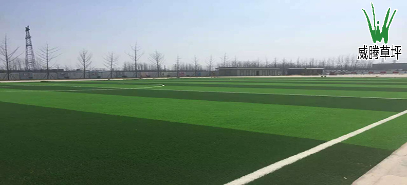校园翠色，邳州实验学校铺装人造草坪